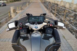 The instrument display of the BMW R 1250 RT