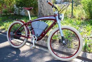Shows the Vintage Electric Tracker